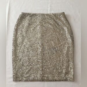 White House Black Market Sequin Pencil Skirt